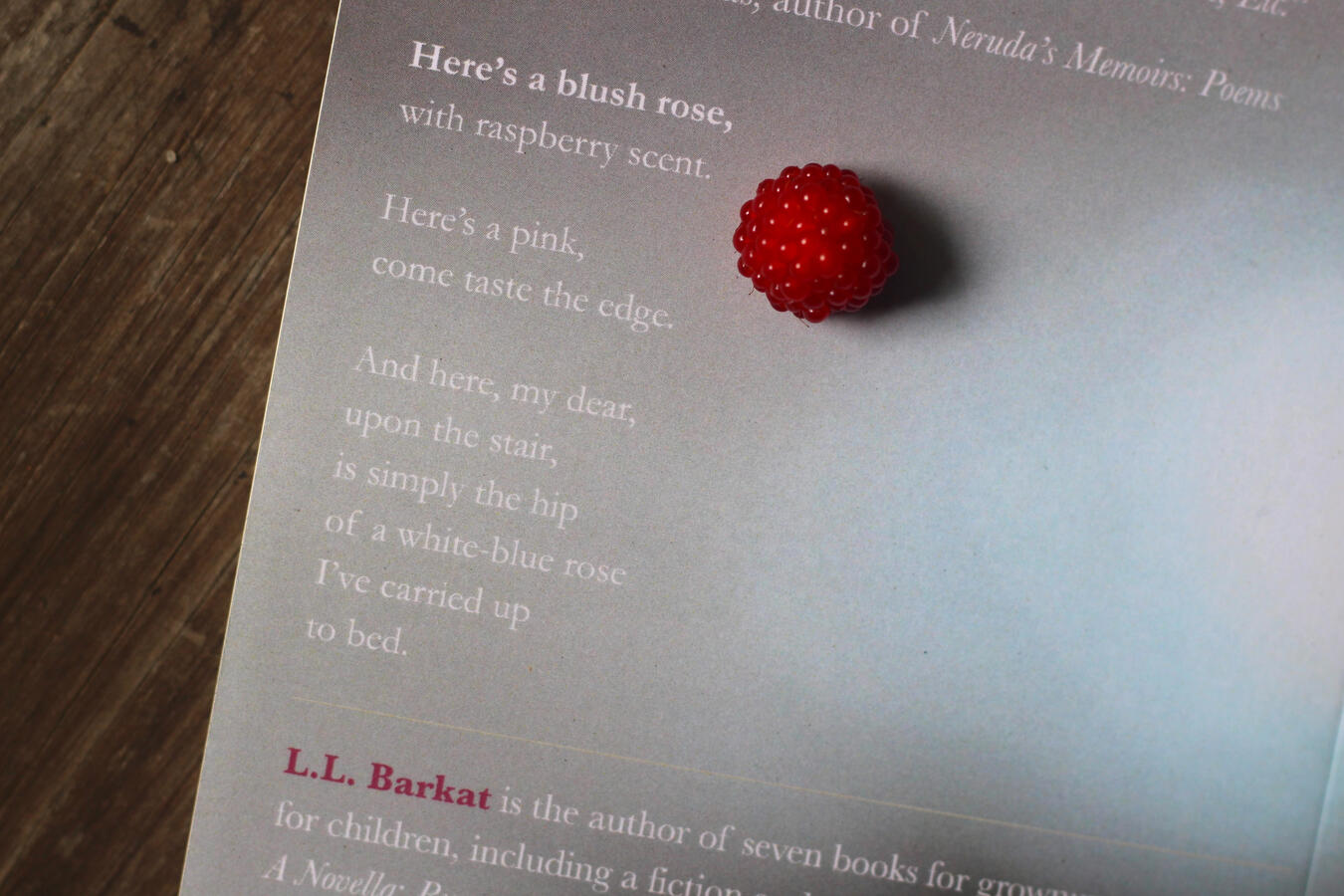 a rose love poem from love, etc